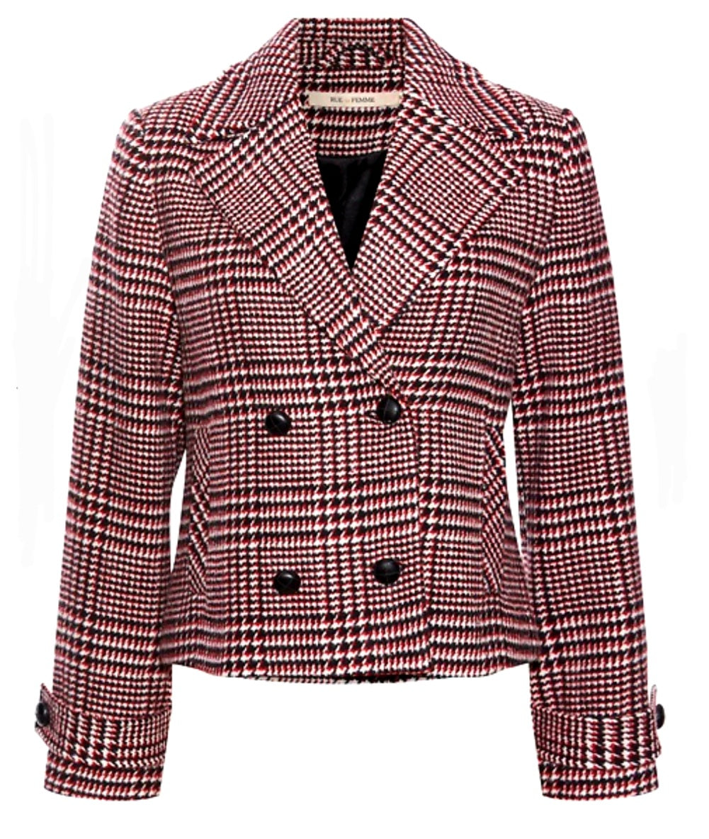 RDF Red Houndstooth Jacket