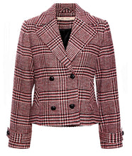 Load image into Gallery viewer, RDF Red Houndstooth Jacket
