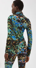 Load image into Gallery viewer, Ottodame Peacock Marble Turtleneck
