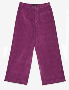 Ottodame Purple Cropped Trousers