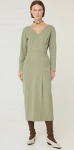 Load image into Gallery viewer, Beatrice Sage Green Midi Dress
