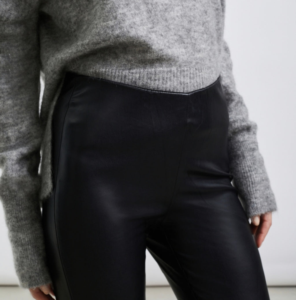 Reiko Faux Leather Leggings