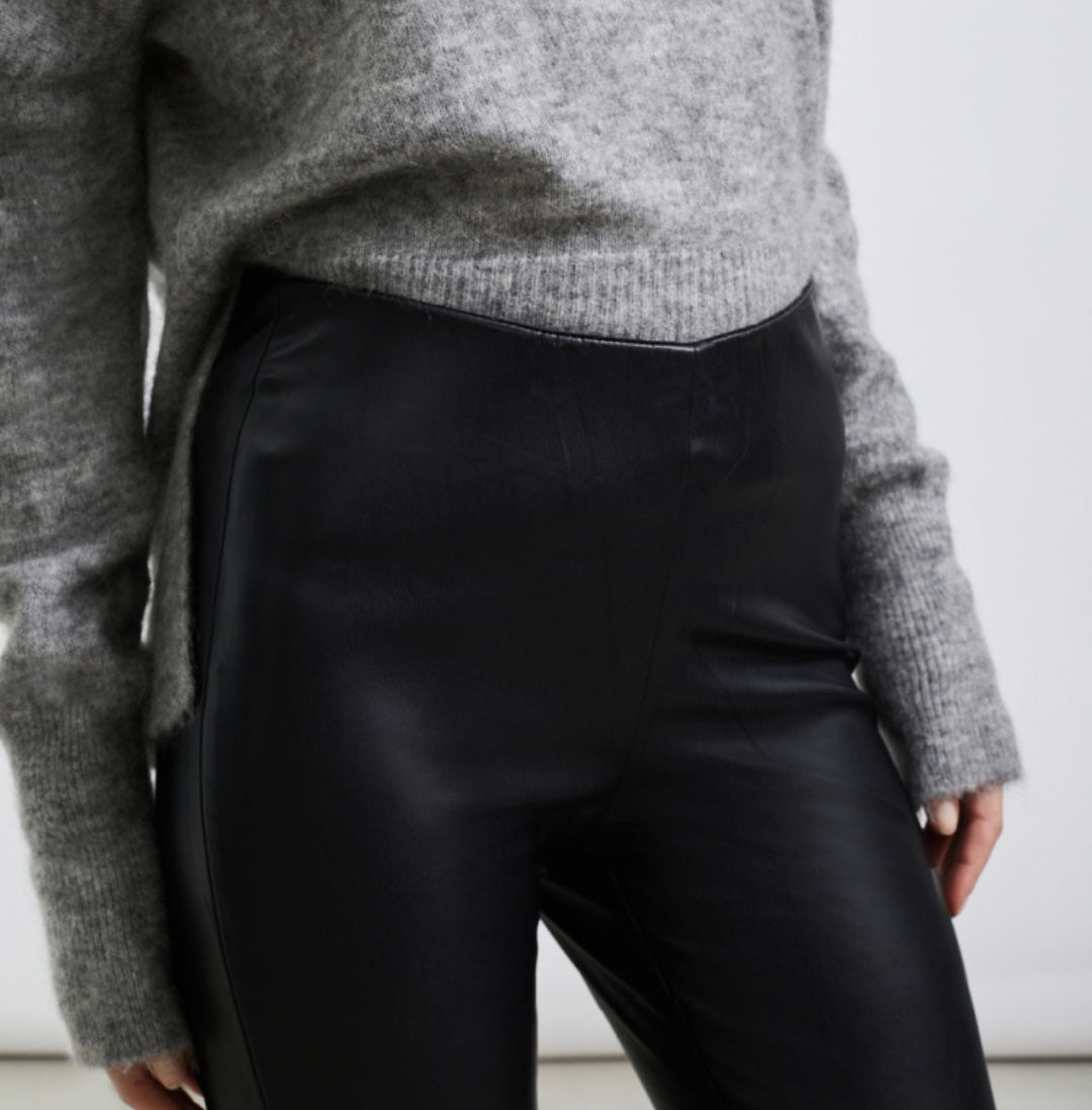 Reiko Faux Leather Leggings