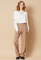 RDF Caramel Flare Trousers