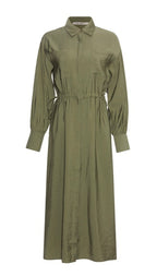 RDF Khaki Shirt Dress