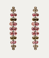 Load image into Gallery viewer, Nali Pink Crystal Earrings
