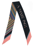 Tidings A- MAZE-ING Silk Twilly