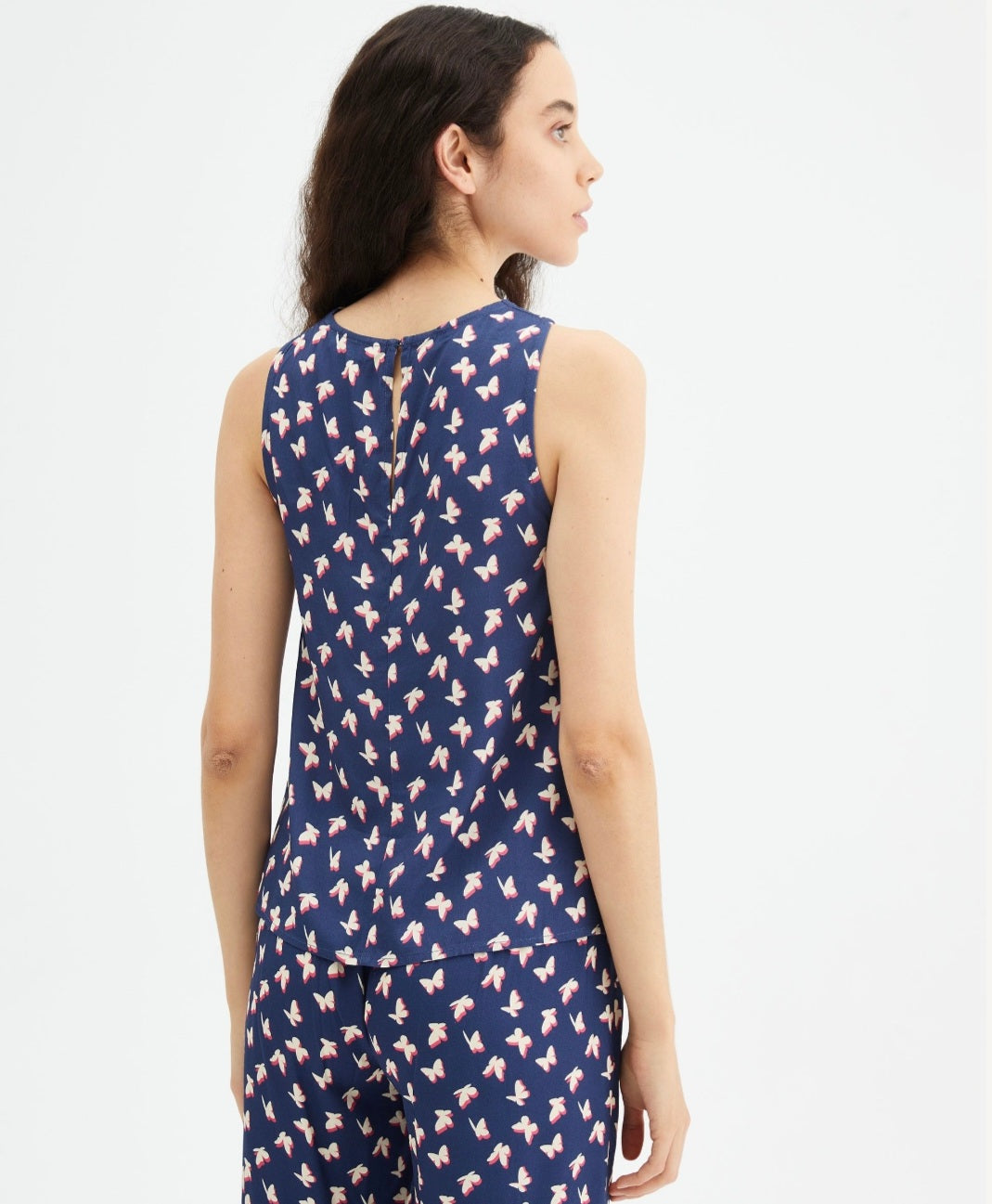 Compania Fantastica Butterly Halterneck Top