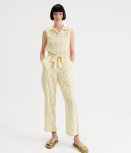 Load image into Gallery viewer, Compania Fantastica Lemon , Lilac &amp; Green  Jumpsuit
