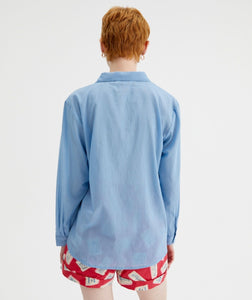 Compania Fantastica Blue Patch Shirt