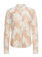 RDF Cream Lace Blouse Shirt