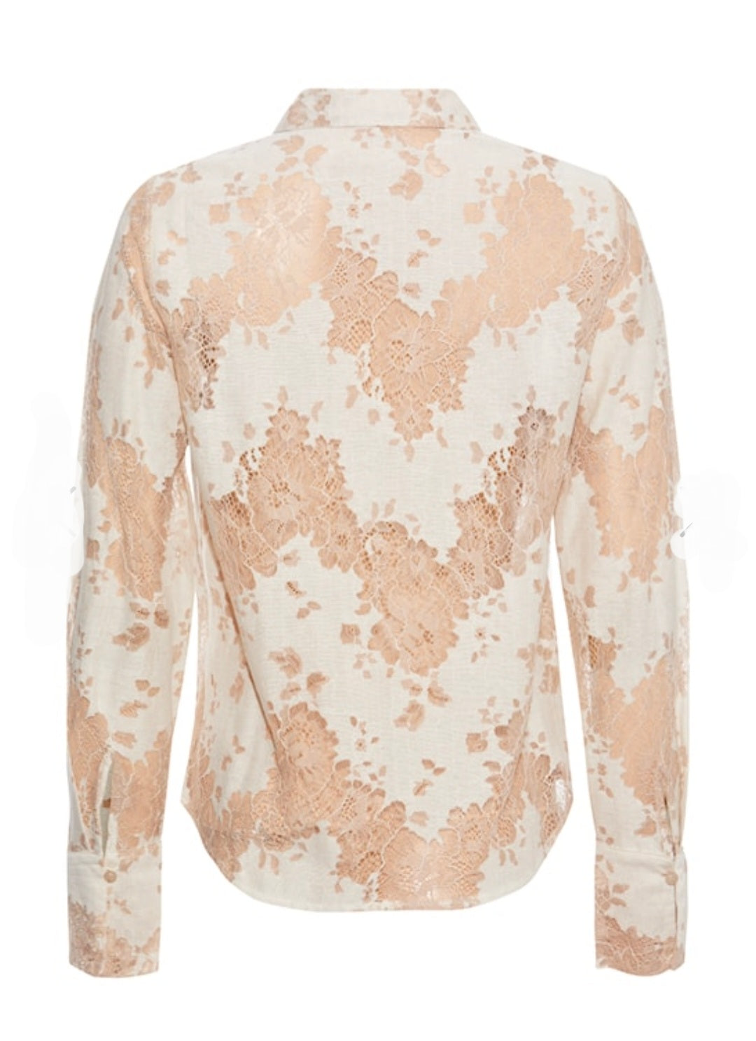 RDF Cream Lace Blouse Shirt