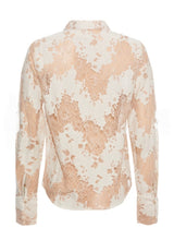 Load image into Gallery viewer, RDF Cream Lace Blouse Shirt
