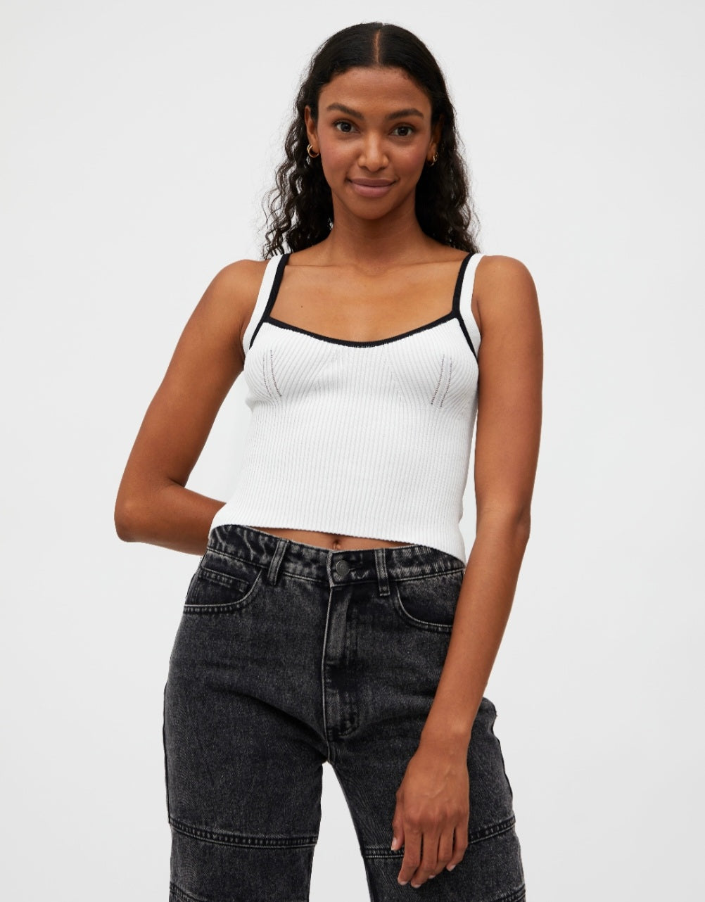 W P Sweetheart Vest Top