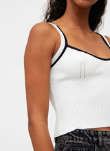 Load image into Gallery viewer, W P Sweetheart Vest Top
