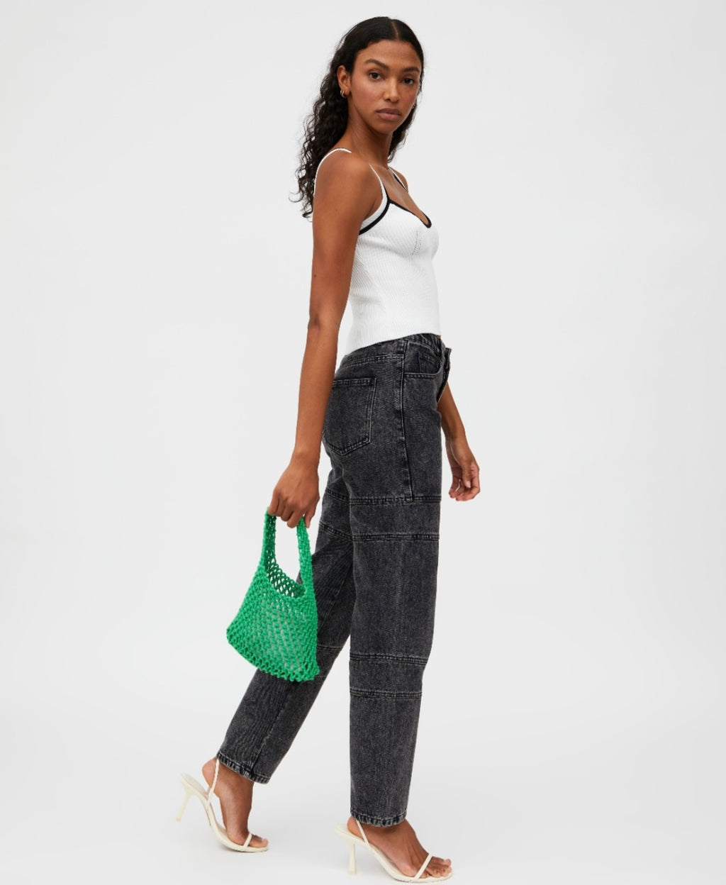 W P Sweetheart Vest Top