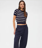 Wild Pony Navy Knit Sweater