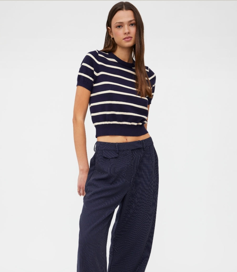 Wild Pony Navy Knit Sweater