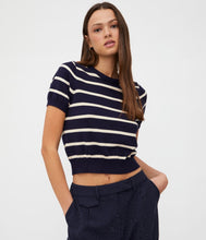 Load image into Gallery viewer, Wild Pony Navy Knit Sweater
