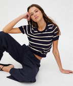 Wild Pony Navy Knit Sweater