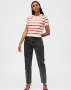 Wild Pony Red Stripe Sweater