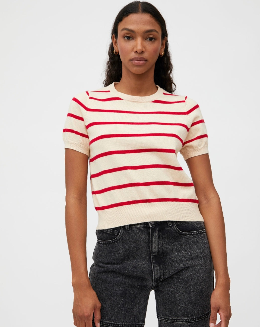 Wild Pony Red Stripe Sweater