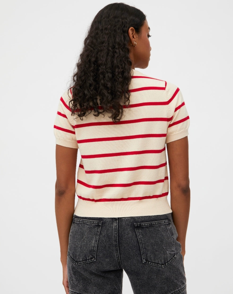 Wild Pony Red Stripe Sweater
