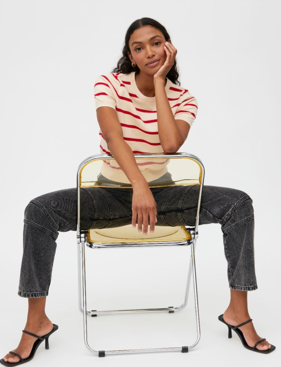 Wild Pony Red Stripe Sweater