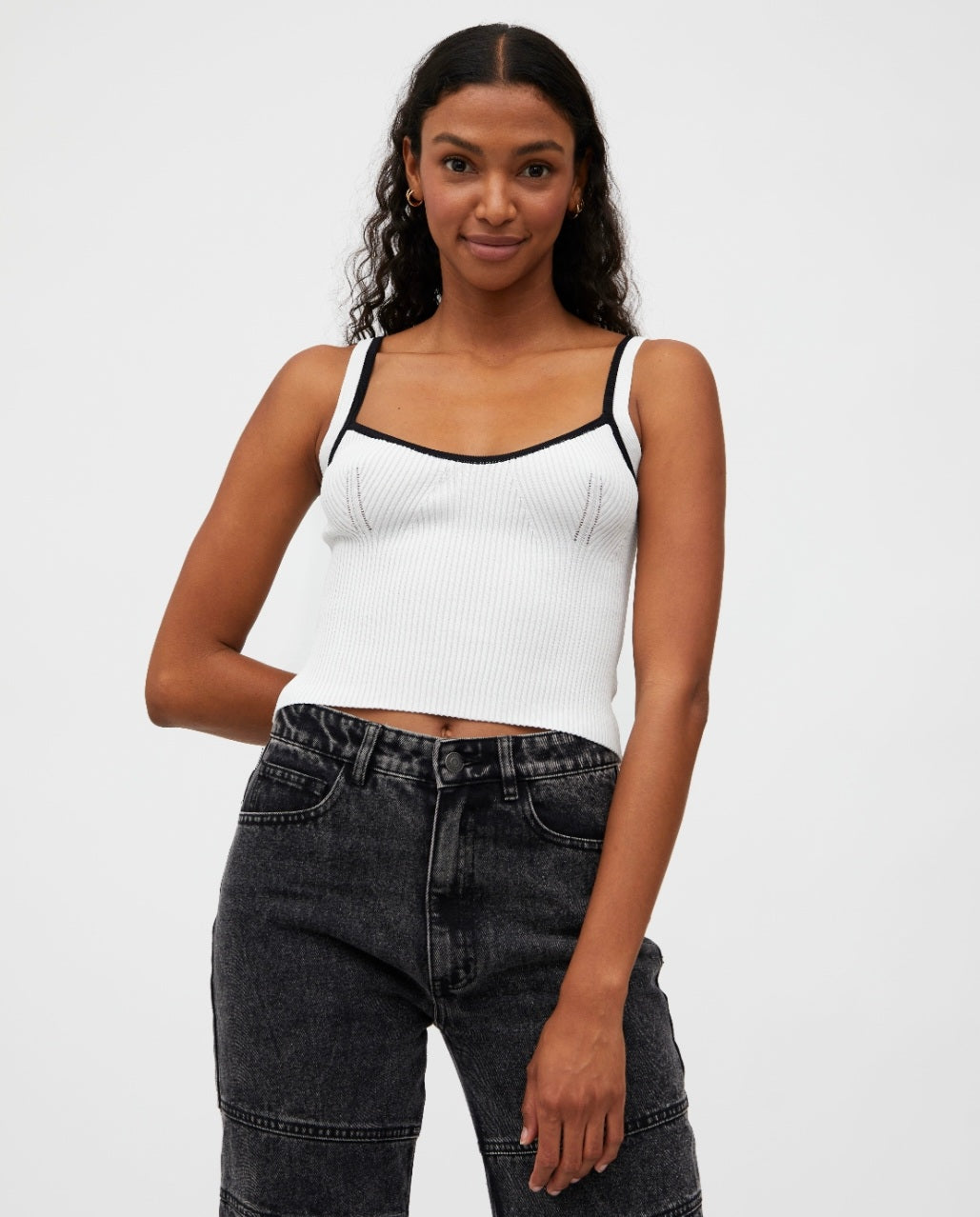 W P Sweetheart Vest Top