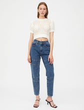 Load image into Gallery viewer, Wild Pony White Crochet Sweater
