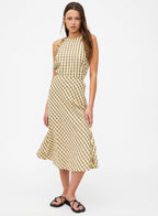 Wild Pony Yellow Gingham Top