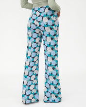 Load image into Gallery viewer, Wild Pony Blue / Black Floral Palazzos
