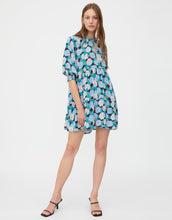 Load image into Gallery viewer, Wild Pony Blue / Black Floral Mini Dress
