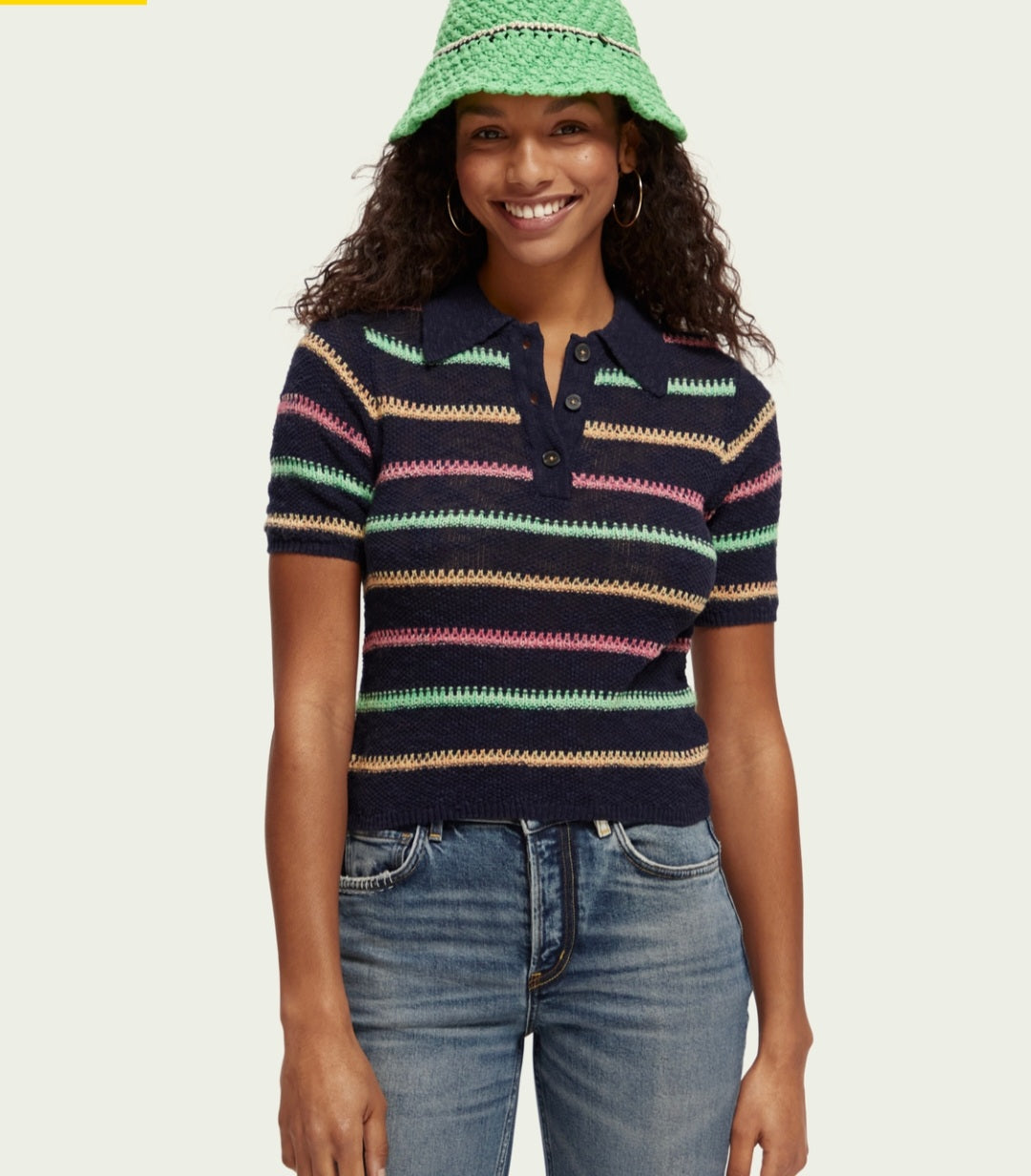 Scotch & Soda Summer Cotton Knitted Sweater