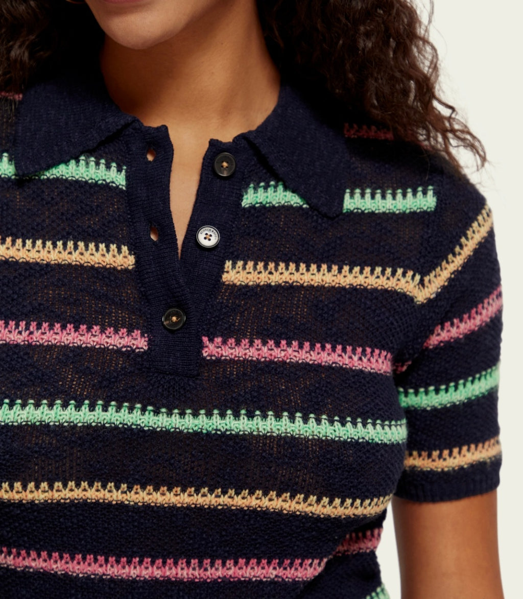 Scotch & Soda Summer Cotton Knitted Sweater