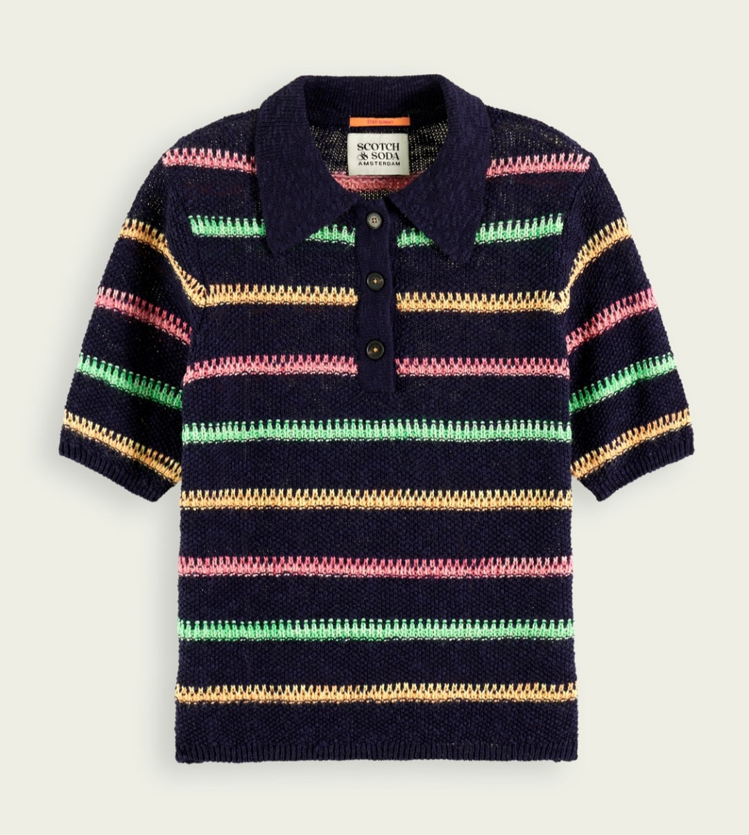 Scotch & Soda Summer Cotton Knitted Sweater