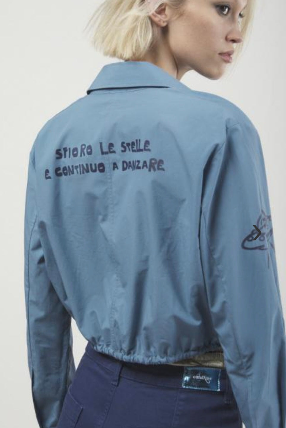 Ottodame Denim Blue Cotton Shirt