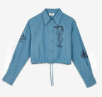 Ottodame Denim Blue Cotton Shirt