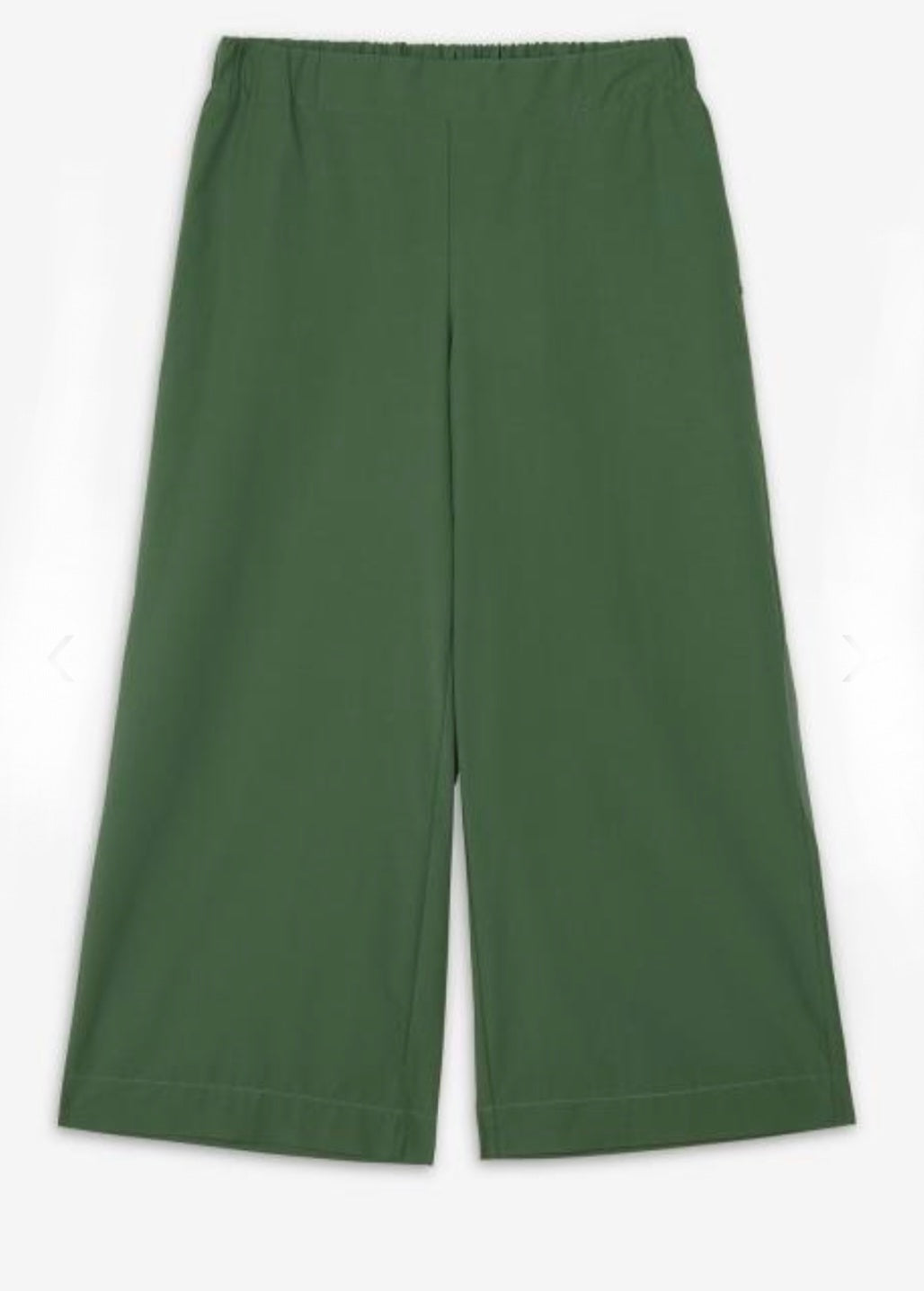 Ottodame Forest Green Cropped Trousers