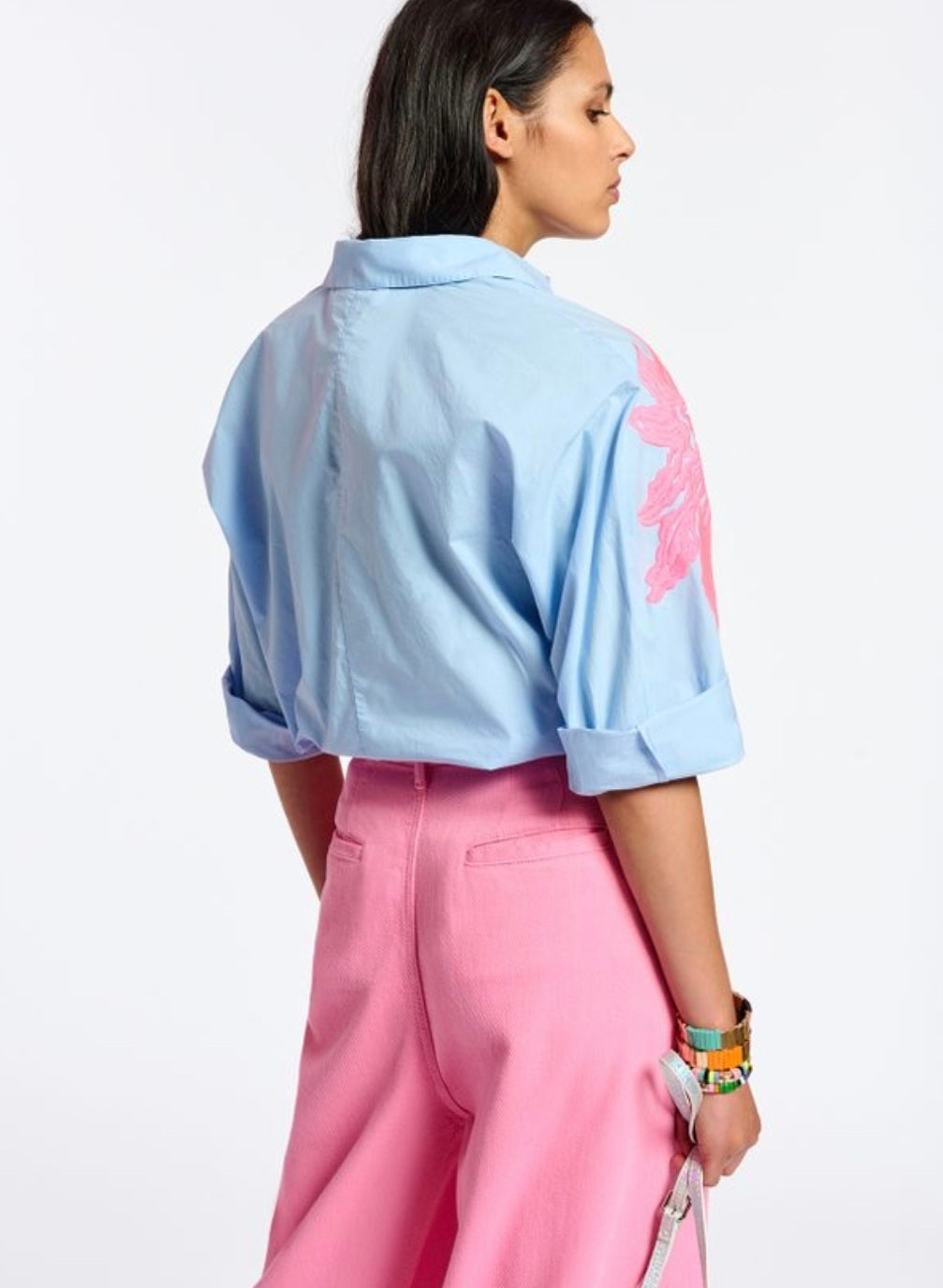 Essentiel Antwerp Cotton Embroidered Shirt