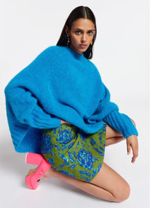 Essentiel Antwerp Blue Cape Knit