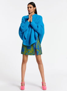 Essentiel Antwerp Blue Cape Knit