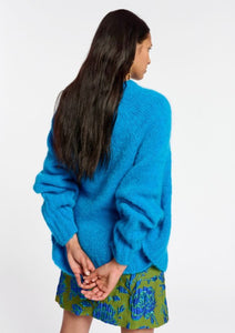 Essentiel Antwerp Blue Cape Knit