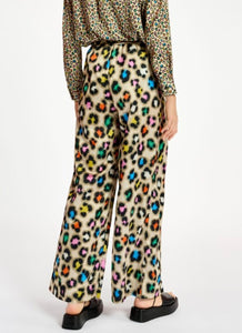 Essentiel Antwerp Animal Print Palazzo Pants