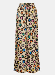 Essentiel Antwerp Animal Print Palazzo Pants