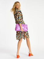 Essentiel Antwerp Lilac / Pink Large Clutch Bag