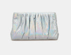 Essentiel Antwerp Large Silver Clutch Bag