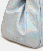 Essentiel Antwerp Large Silver Clutch Bag