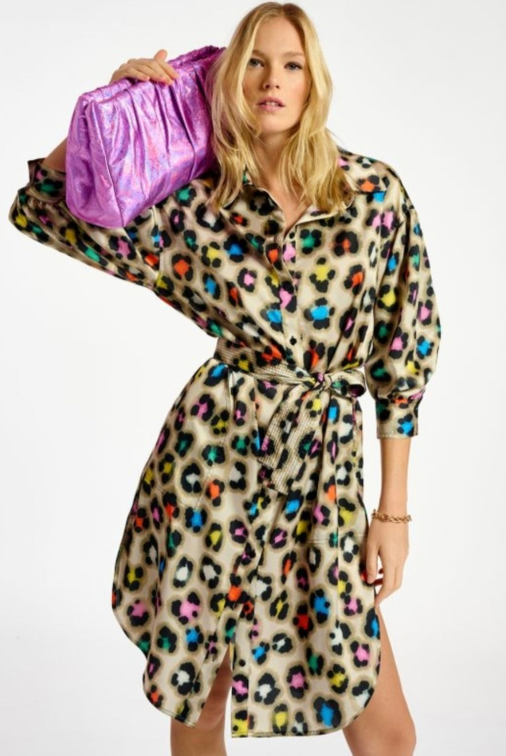 Essentiel Antwerp Leopard Print Dress