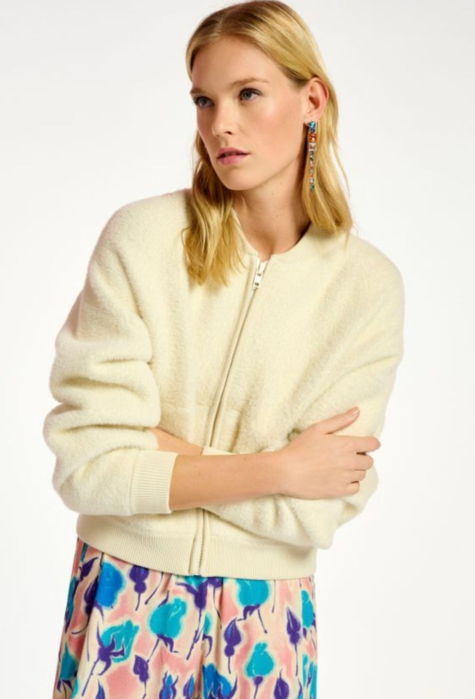 Essentiel Antwerp Ivory Bomber